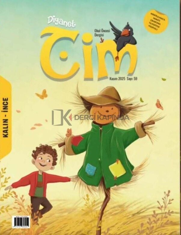 Cim Dergi Kasım 2025 (3-6 Yaş)