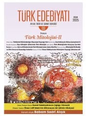 Türk Edebiyatı Dergi 618.Sayı Nisan 2025