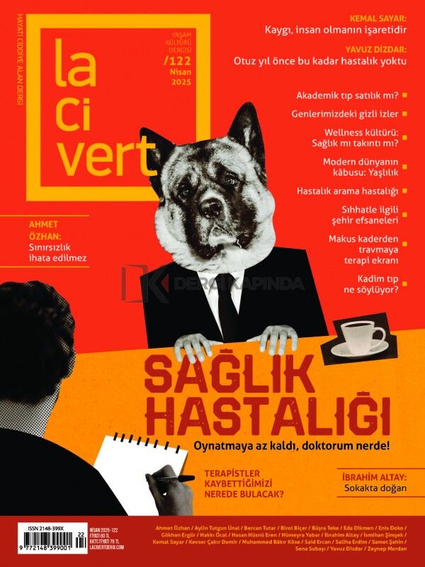 Lacivert Dergi 122.Sayı Nisan 2025