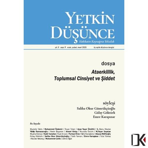 Yetkin Düşünce 9.Sayı Şubat 2020