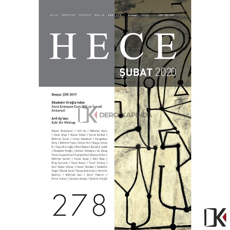 Hece 278.Sayı Şubat 2020