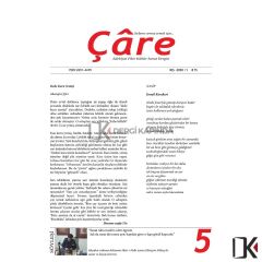 Çâre 5.Sayı Kış 2020
