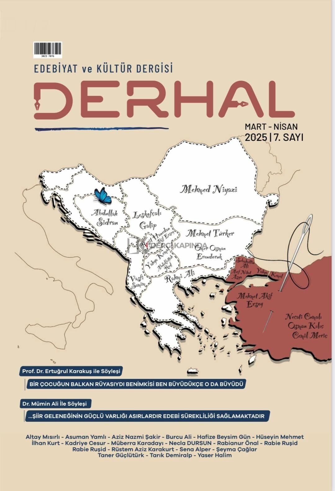 Derhal Dergi 7.Sayı Mart-Nisan 2025