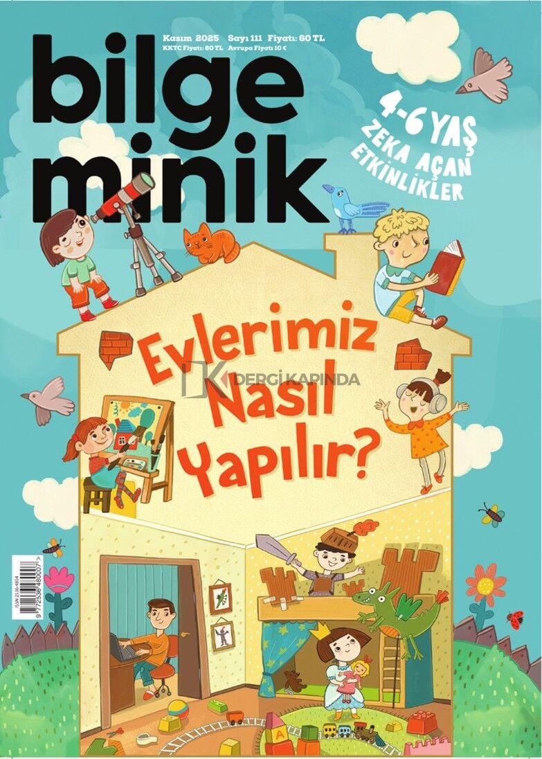 Bilge Minik Dergi Kasım 2025 (3-6 yaş)
