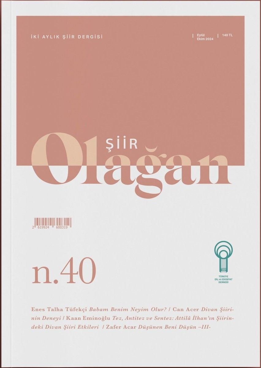 Olağan Şiir Dergi 40.Sayı Eylül-Ekim 2024