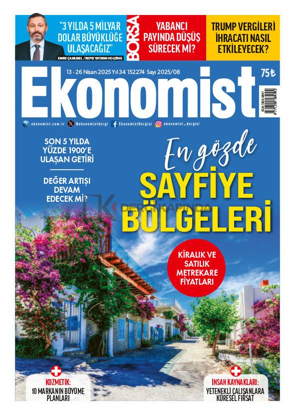 Ekonomist Dergi 13 Nisan -26 Nisan 2025