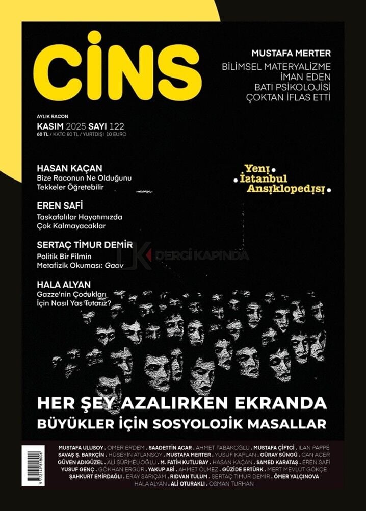 Cins Dergi 122.Sayı Kasım 2025