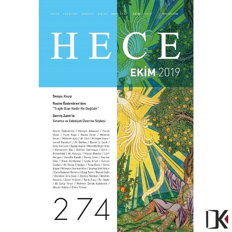 Hece 274.Sayı Ekim 2019
