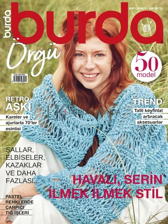 Burda Dergi Örgü Özel 2026/01