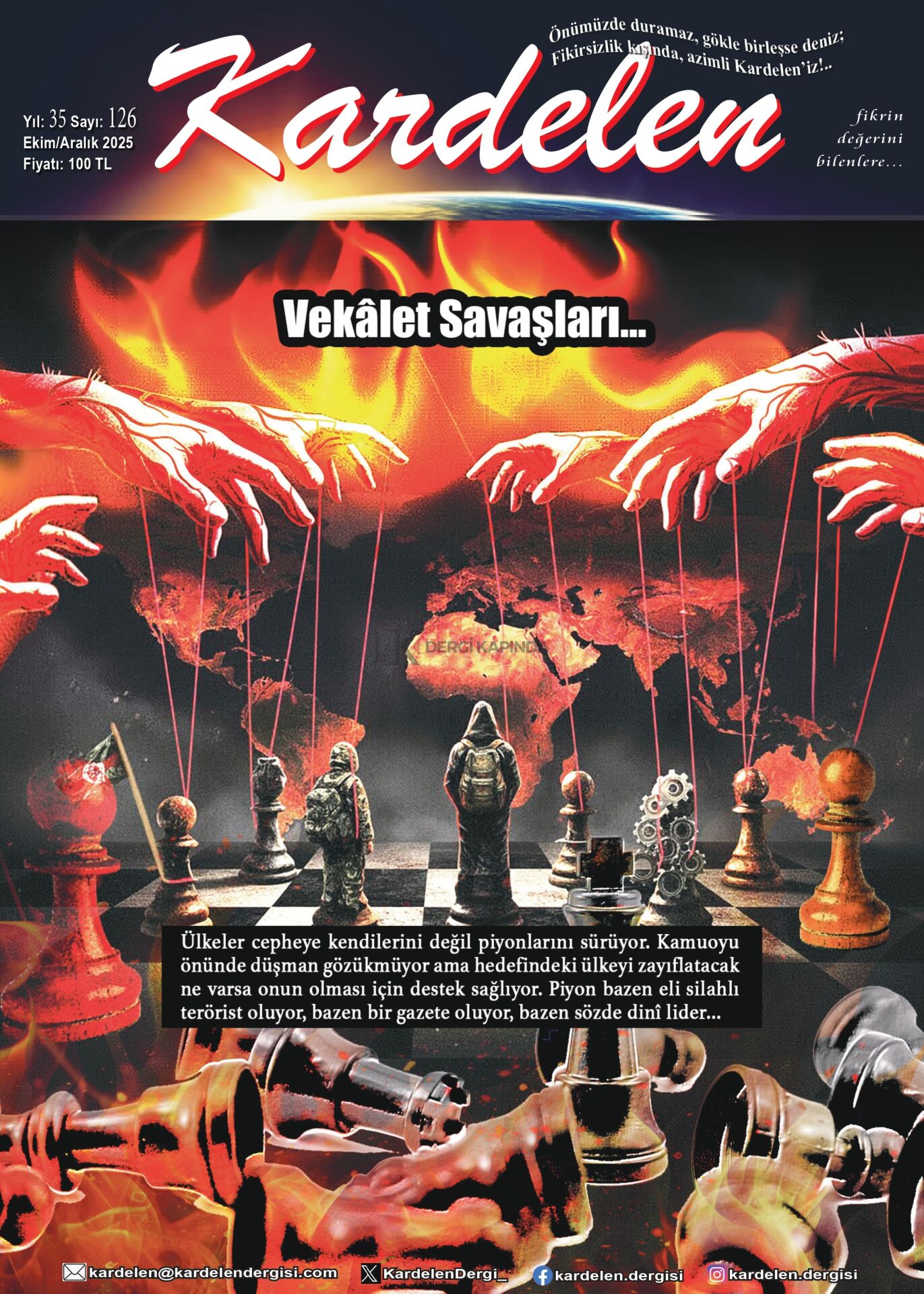 Kardelen Dergi 126.Sayı Ekim-Aralık 2025
