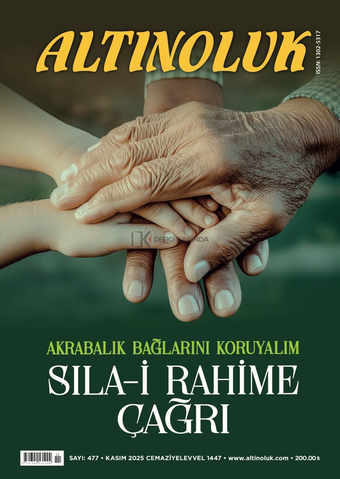 Altınoluk Dergi 477.Sayı Kasım 2025