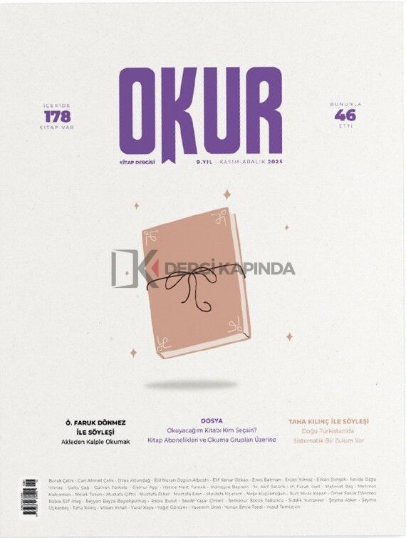 Okur Kitap Dergisi 46.Sayı Kasım-Aralık 2025