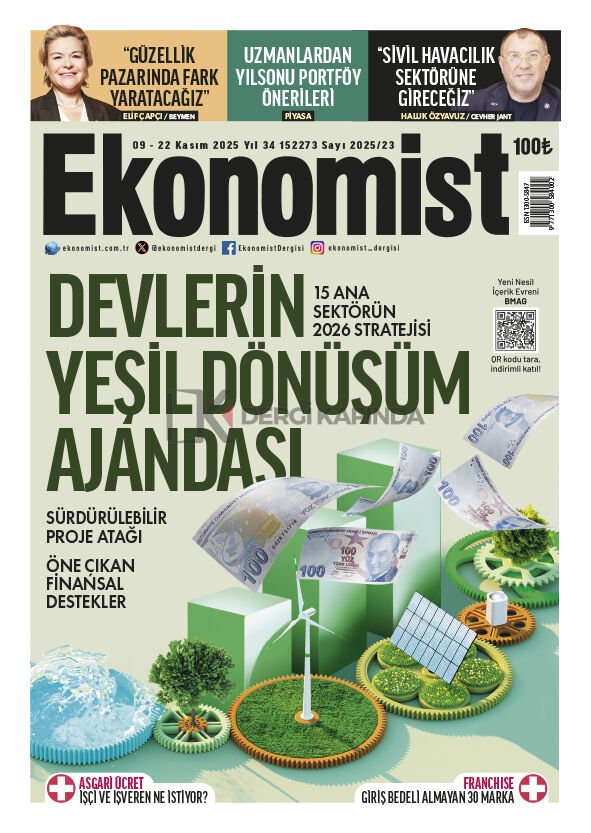 Ekonomist Dergi 9 Kasım - 22 Kasım 2025