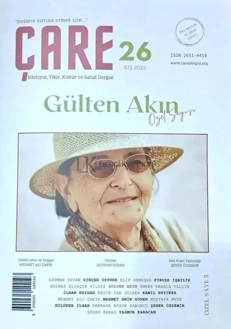 Çare Dergi 26.Sayı Kış 2025