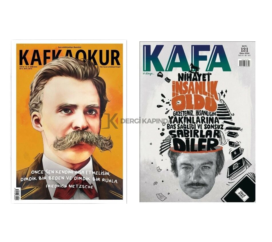 Kafa Dergi + Kafkaokur Dergi Ekim 2024 Paketi