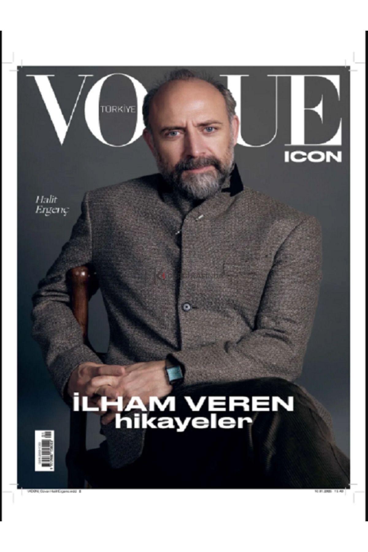 Vogue Türkiye Icon İlham veren hikayeler (Halit Ergenç)