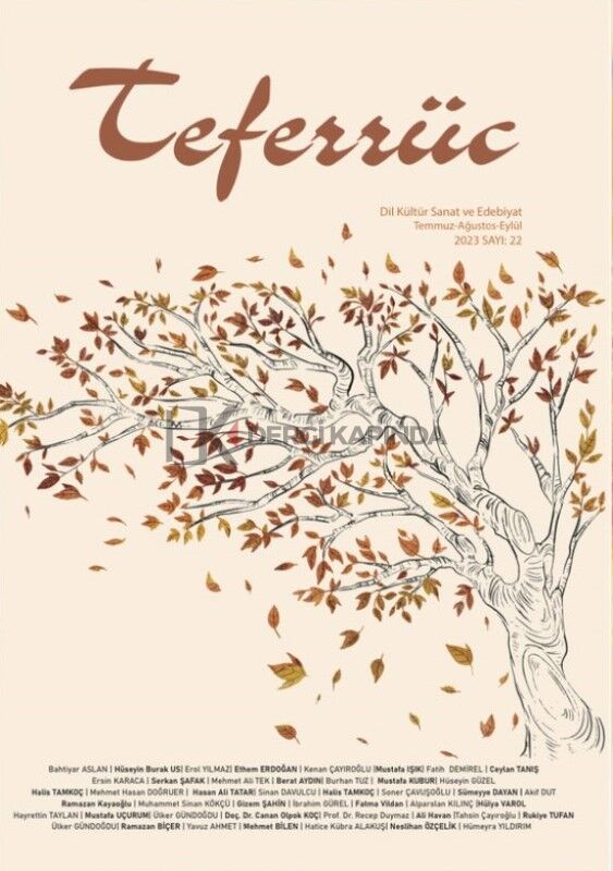 Teferrüc 22.Sayı Temmuz-Ağustos-Eylül 2023