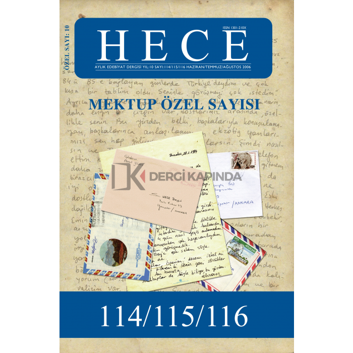 Hece Özel Sayı 12 Haziran-Temmuz-Ağustos 2006