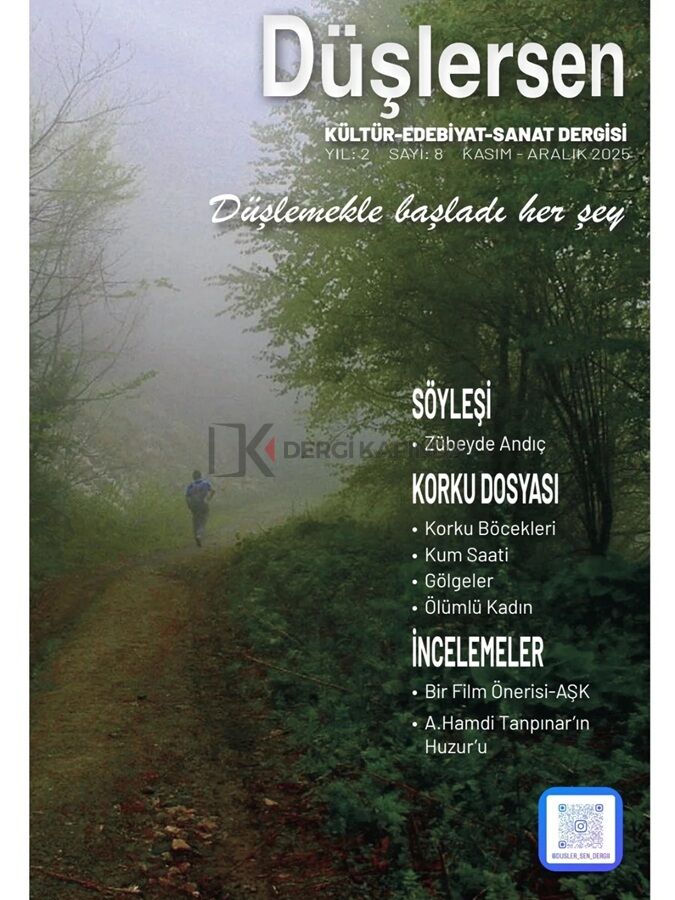 Düşlersen Dergi 8.Sayı Kasım-Aralık 2025