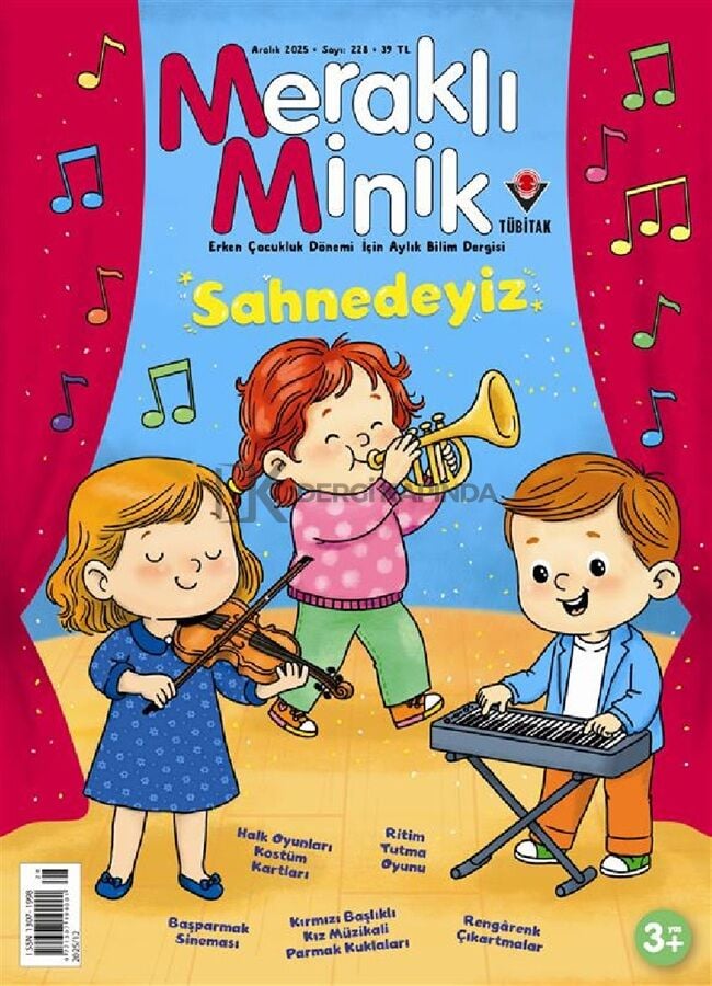 Meraklı Minik Dergi Aralık 2025 (3-6 yaş)