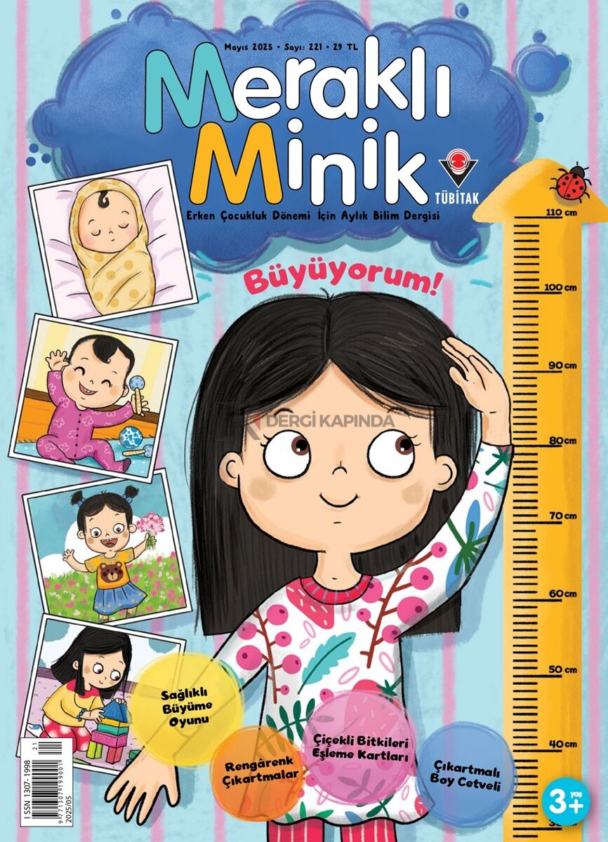 Meraklı Minik Dergi Mayıs 2025 (3-6 yaş)