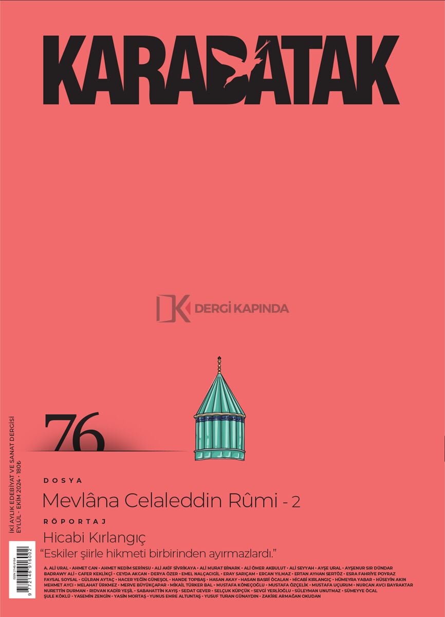 Karabatak Dergi 76.Sayı Eylül-Ekim 2024