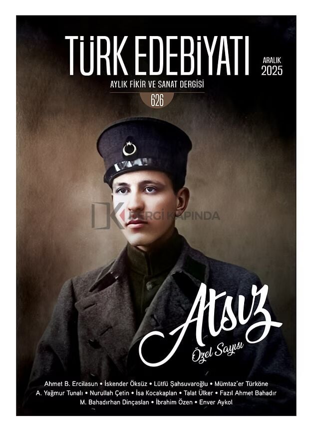 Türk Edebiyatı Dergi 626.Sayı Aralık 2025