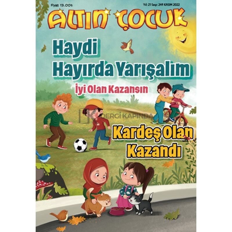 Altın Çocuk 249.Sayı Kasım 2022
