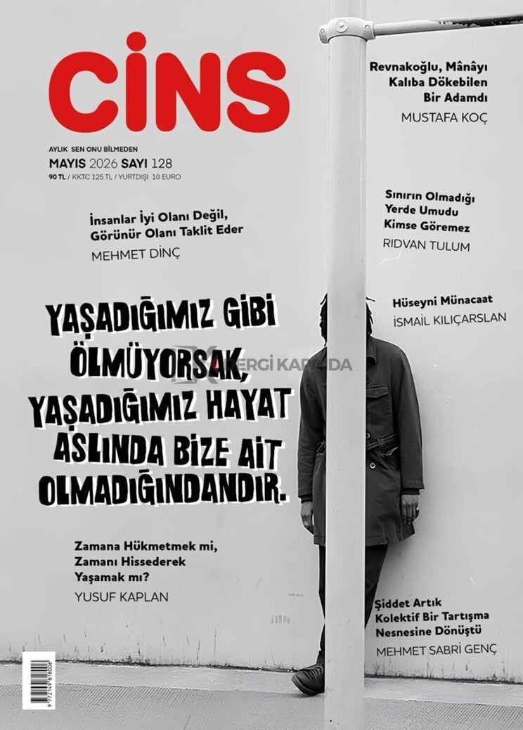 Cins Dergi 128.Sayı Mayıs 2026