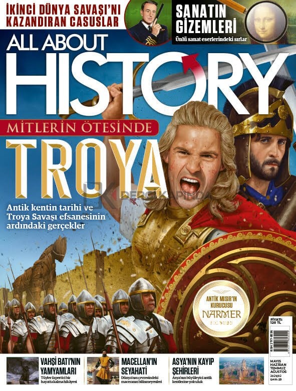 All About History Dergi 25.Sayı Mayıs-Haziran-Temmuz-Ağustos 2025