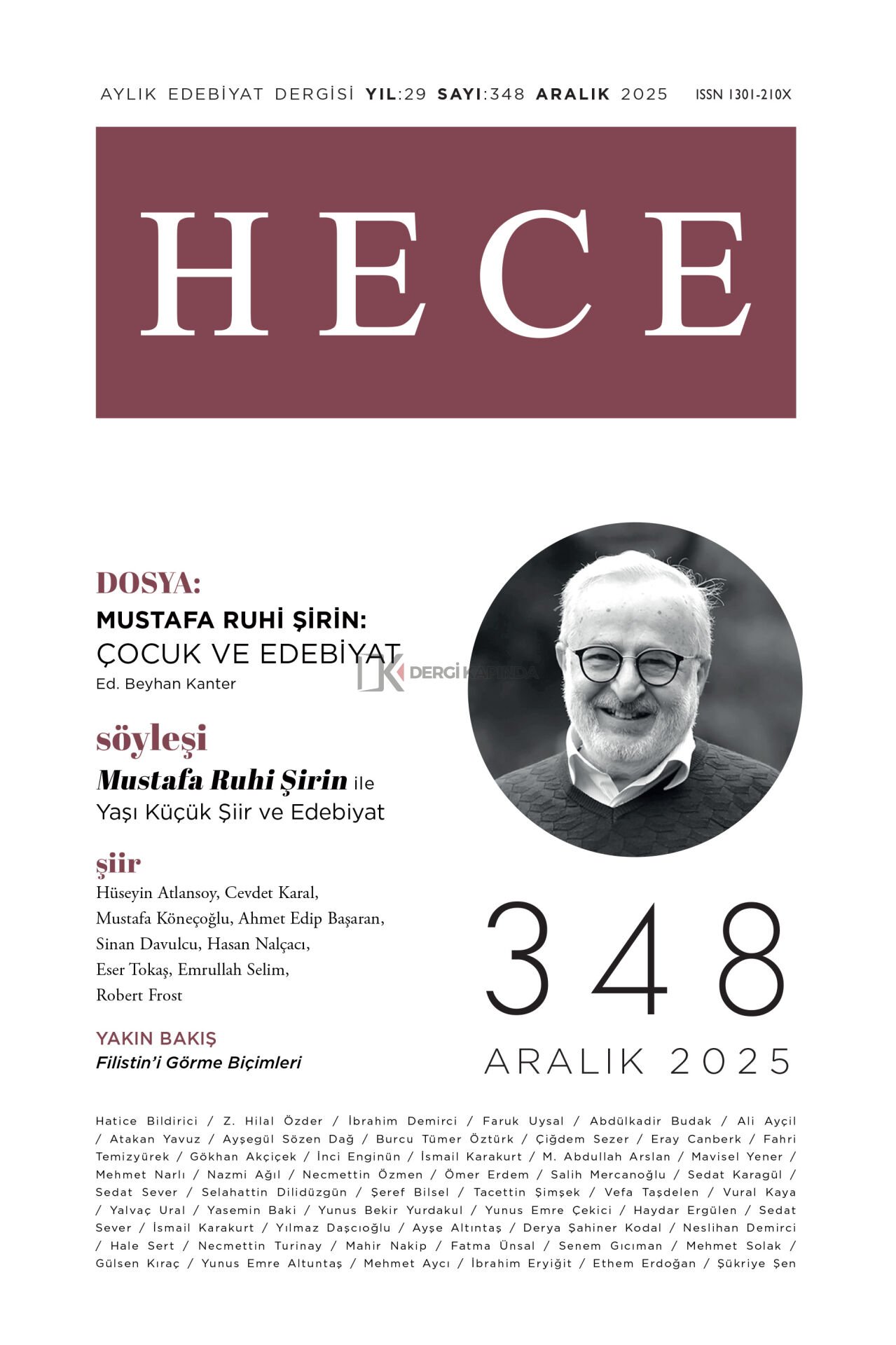 Hece Dergi 348.Sayı Aralık 2025