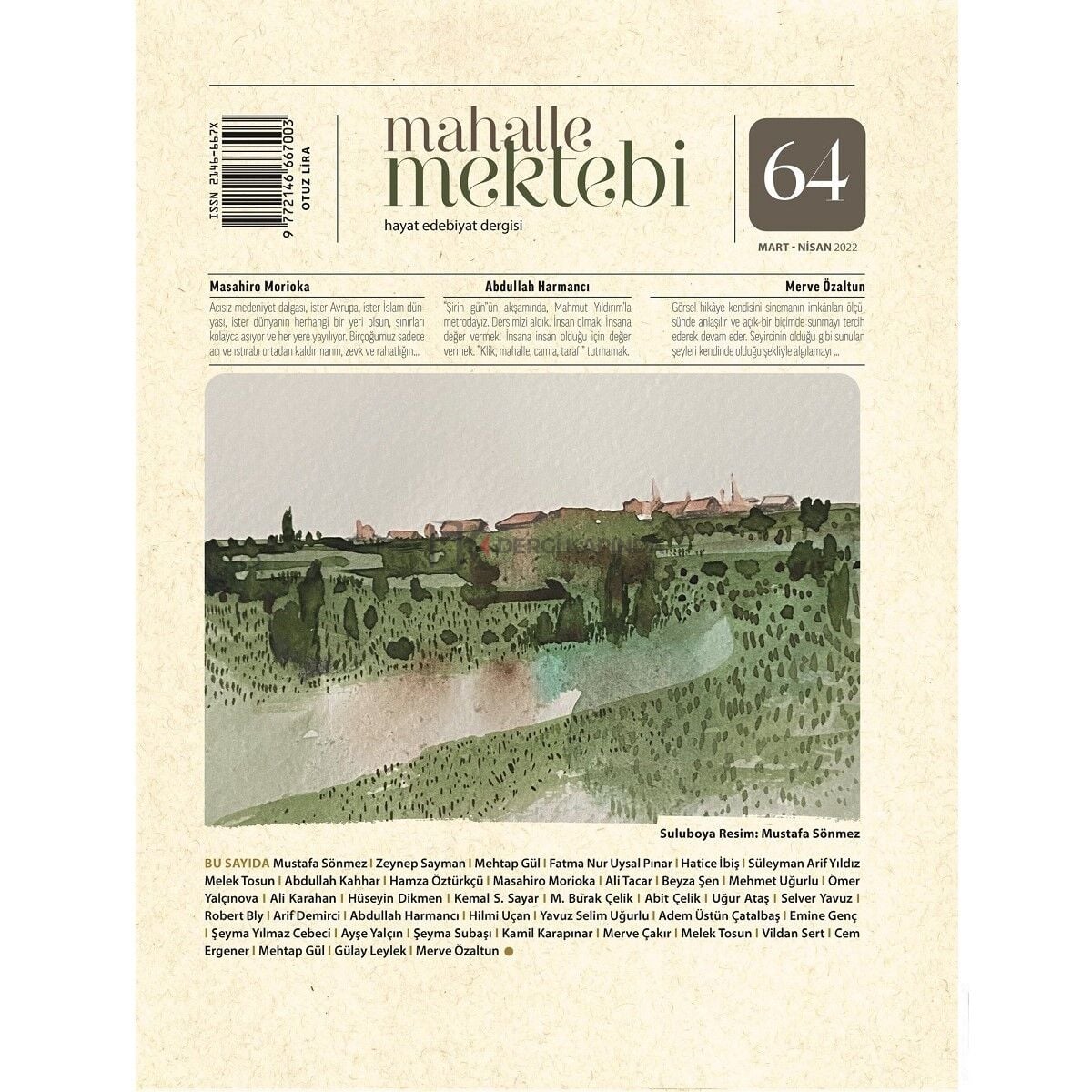 Mahalle Mektebi 64.Sayı Mart-Nisan 2022